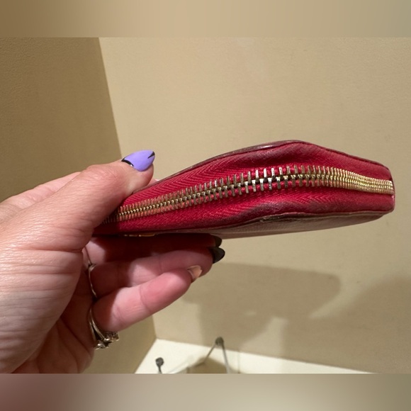 Prada Saffiano Raspberry Pink Zippy Continental Wallet - Picture 3 of 15
